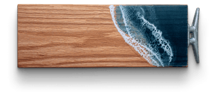 Classic Cleat Serving Board - Wood Edgecomb Potters