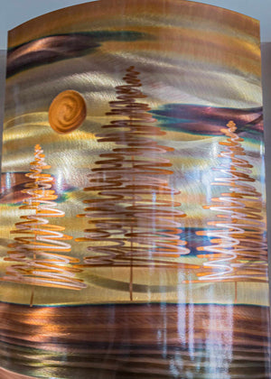 North Shore Lake Triptych - Edgecomb Potters