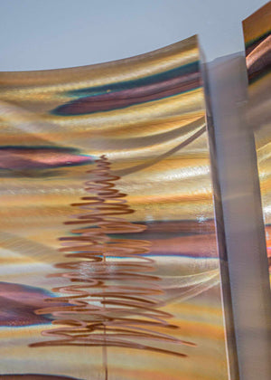 North Shore Lake Triptych - Edgecomb Potters