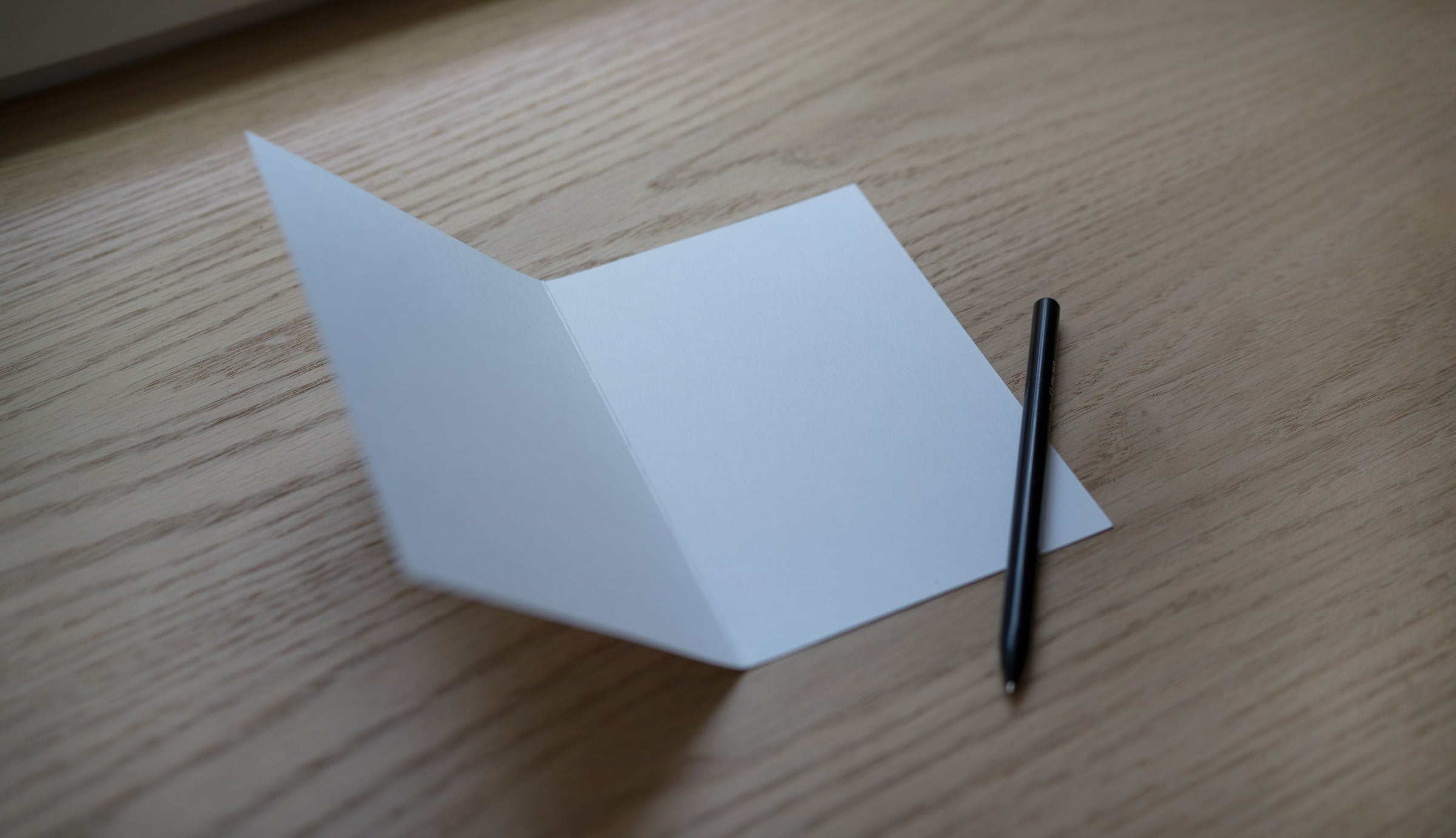 Gingko Leaf Layout - greeting card Edgecomb Potters