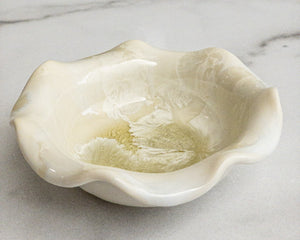 Mini Ruffle Bowl - Pottery Edgecomb Potters