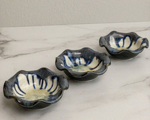Mini Ruffle Bowl - Pottery Edgecomb Potters