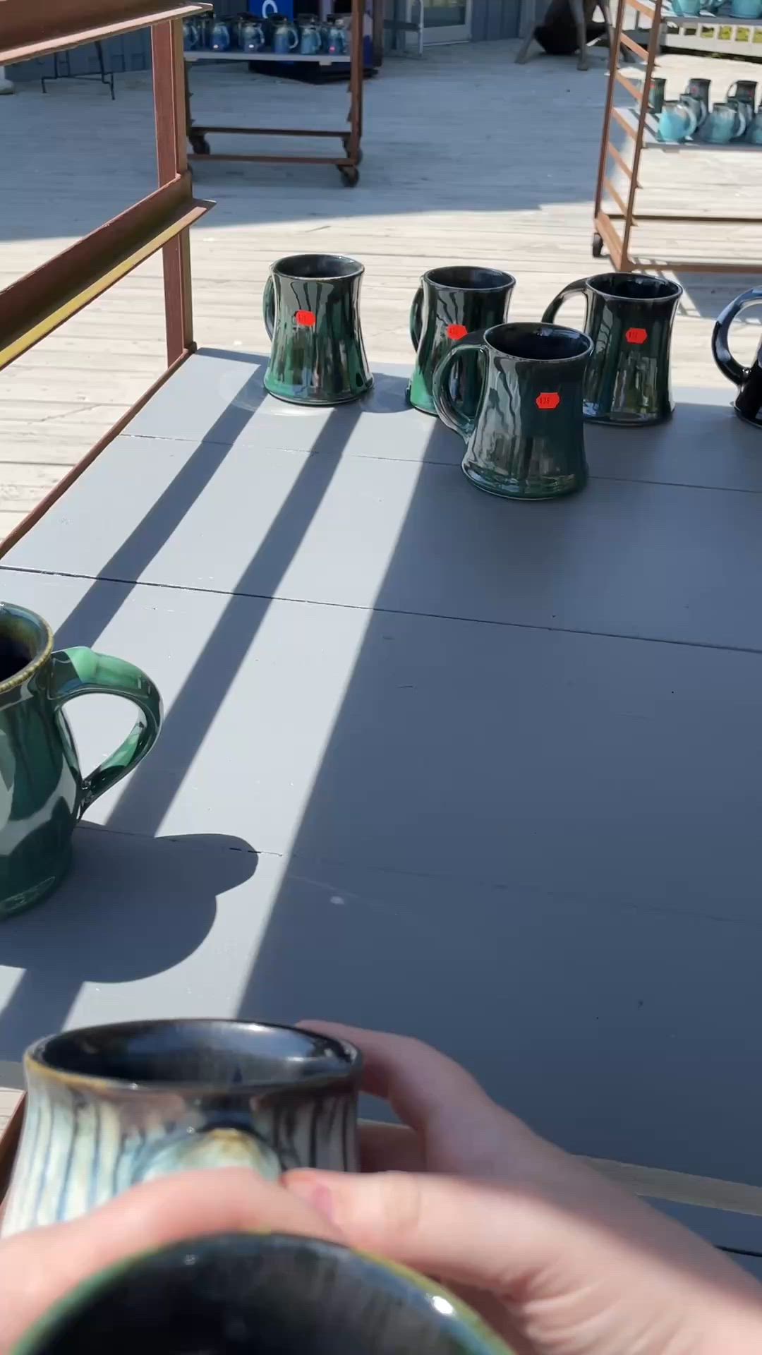 Discover Unique Pottery at Our Maine Deck Sale
