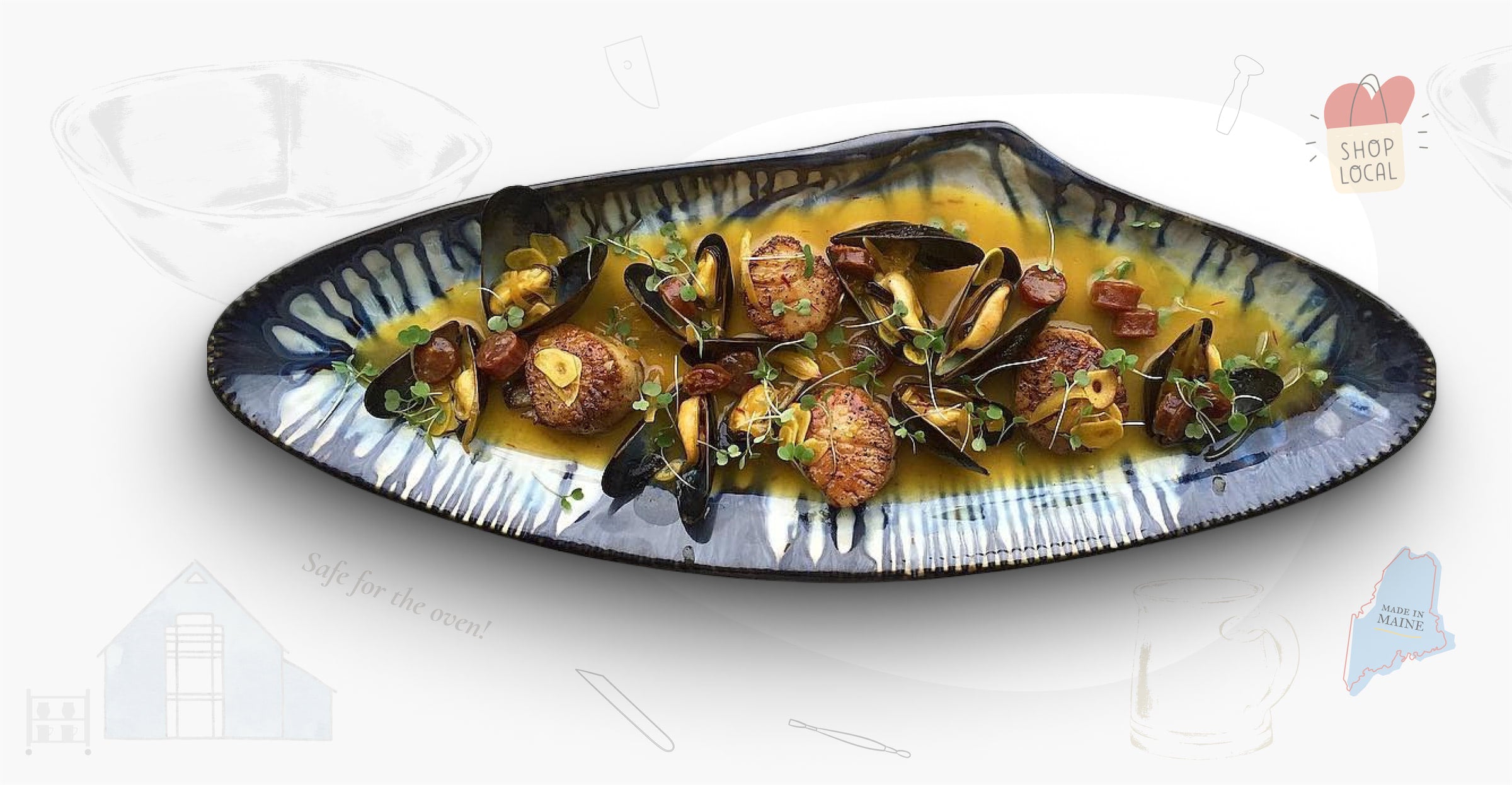 Serveware-Edgecomb Potters