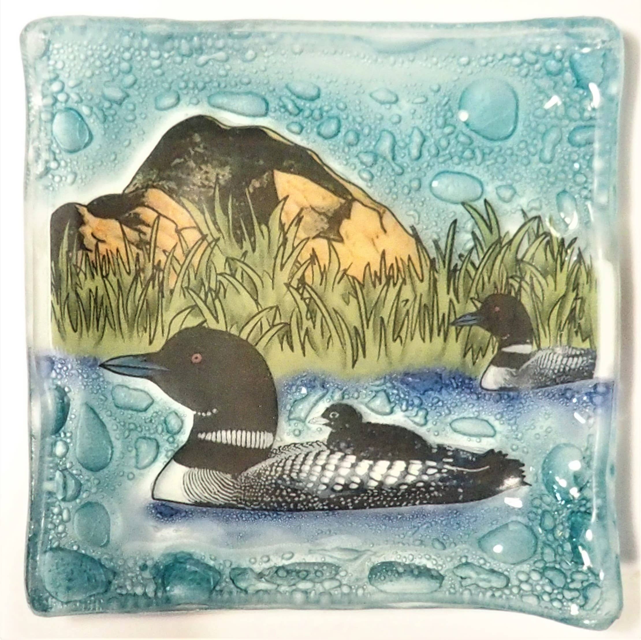 Versatile Loon Decorative Dish