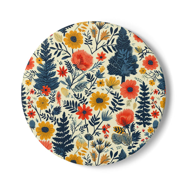 Maine Wild Forest Ceramic Coaster