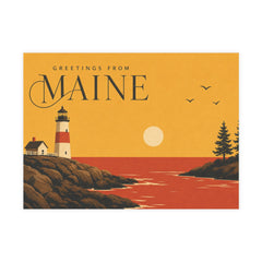 Maine Lighthouse Postcards — This Rad Life