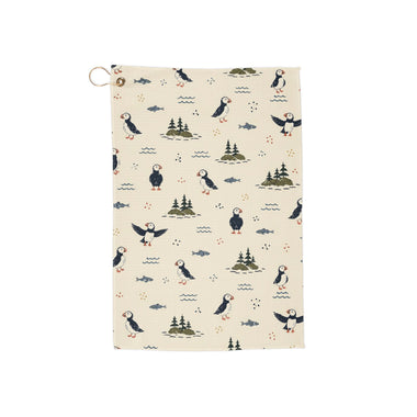 Puffinn Maine Golf Towel — Coastal Puffin Design