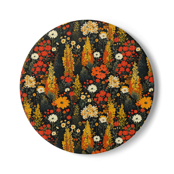 Maine Wildflower Ceramic Coaster
