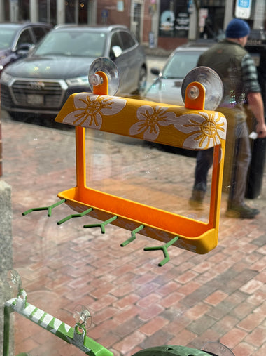 Window Mounted Bird Feeder