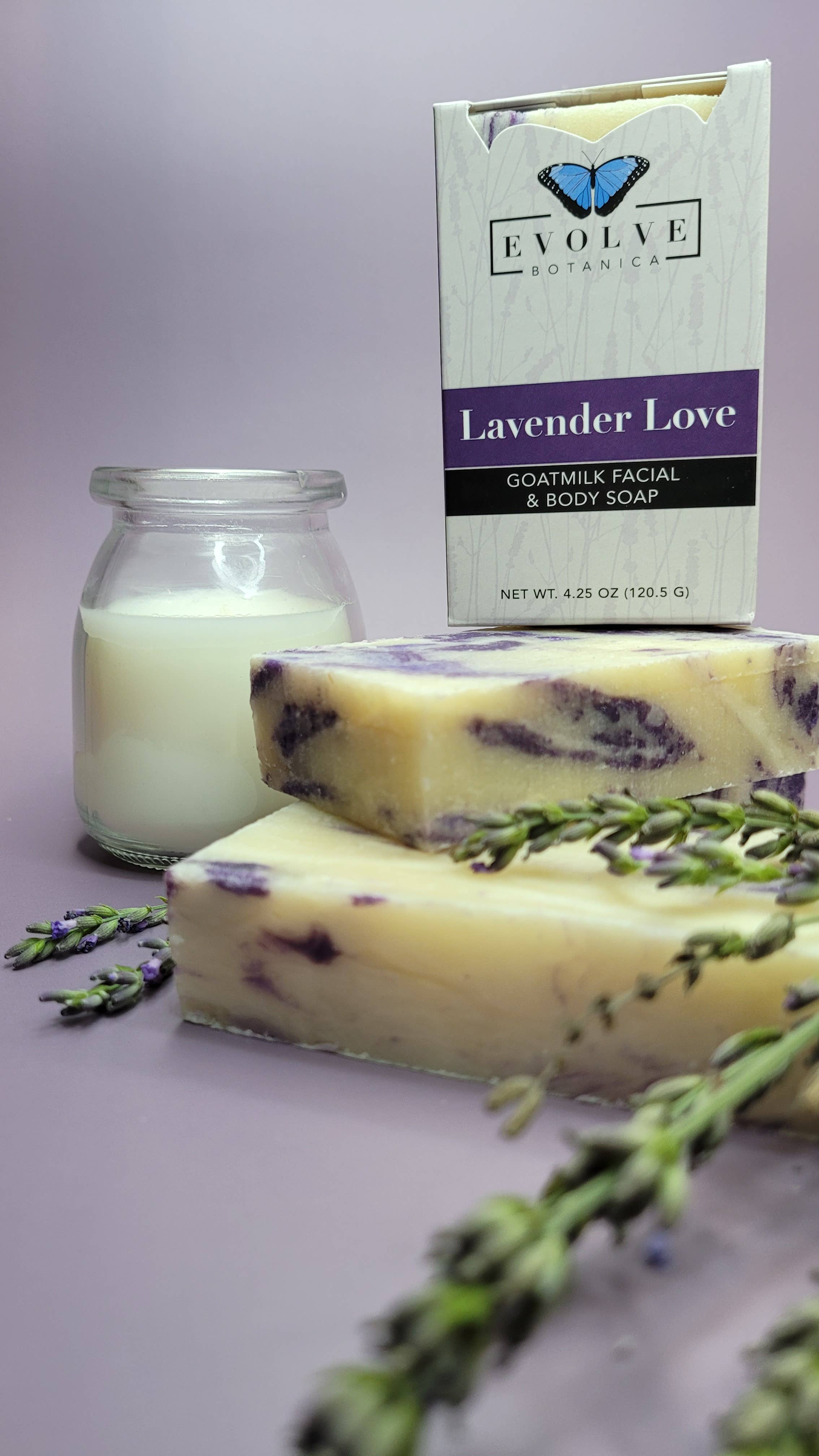 Natural Bar Goatmilk Soap Wholesale - Lavender Love - Gifts