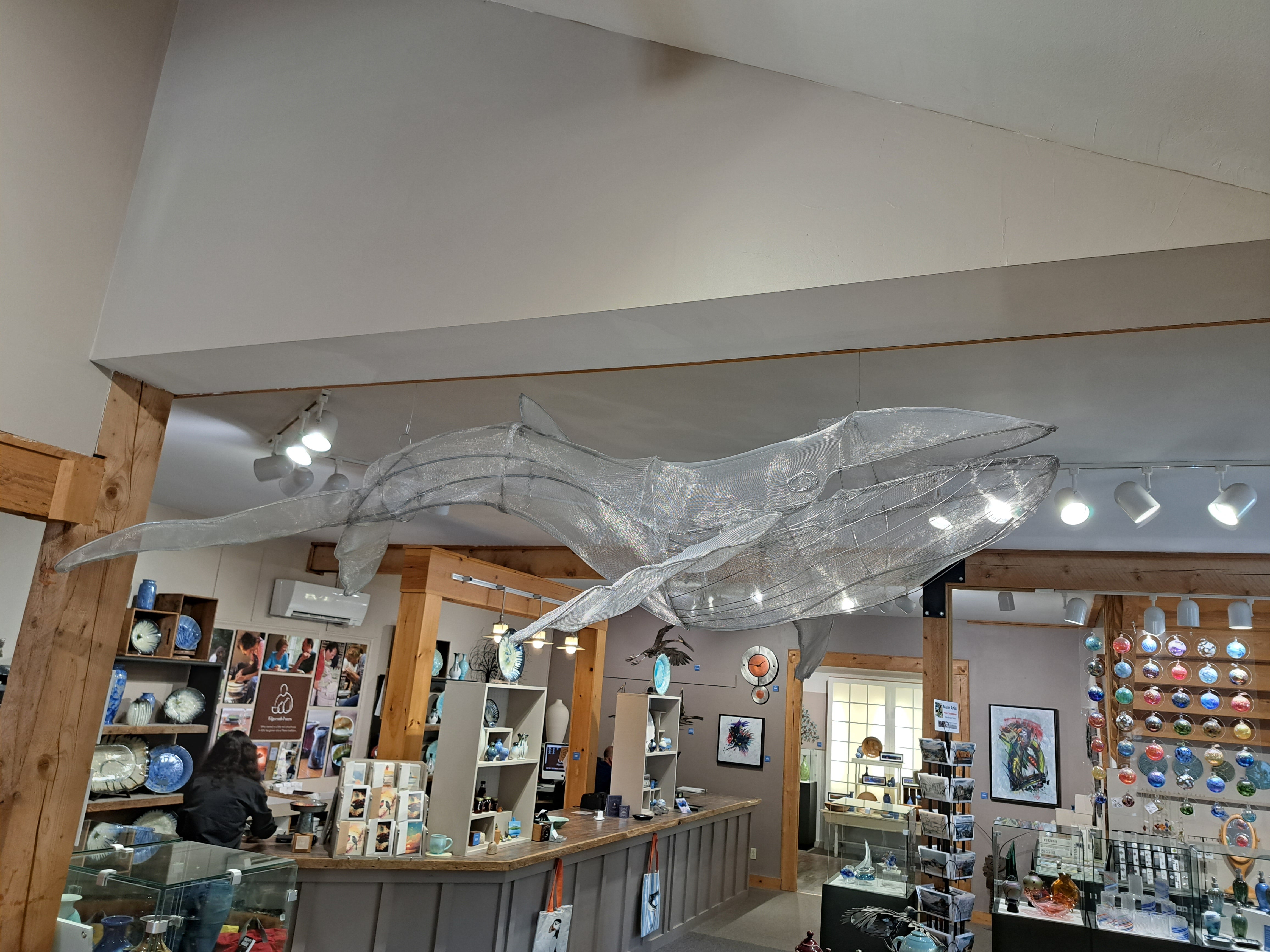 Whale Watch - Hanging Art Edgecomb Potters