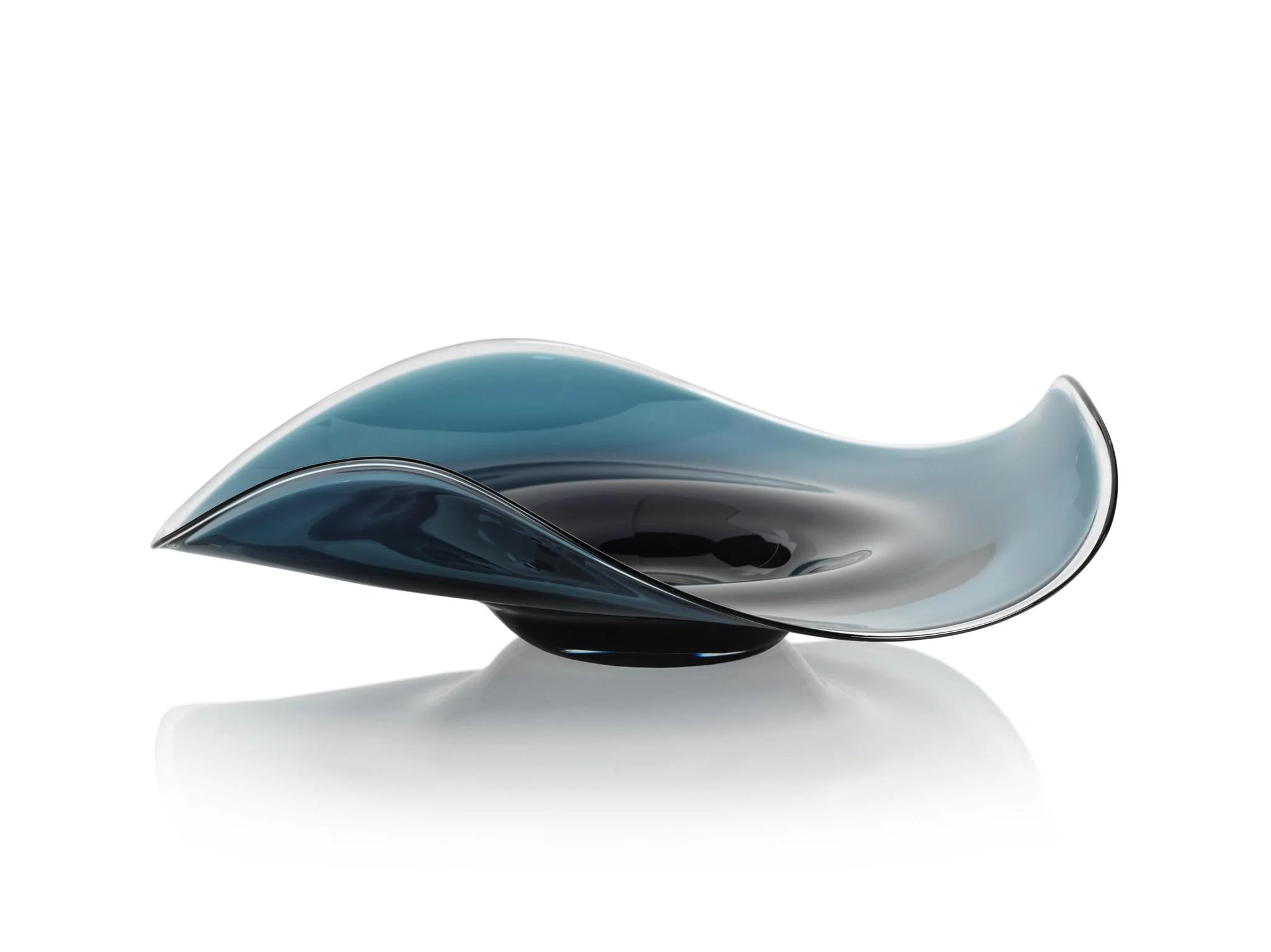 Tropezana Blue Wave Glass Bowl