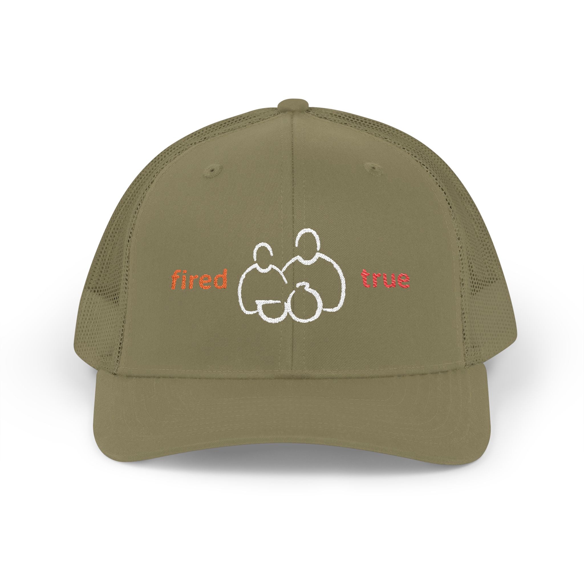 Fired True Truckers Hat — Snapback Trucker Cap