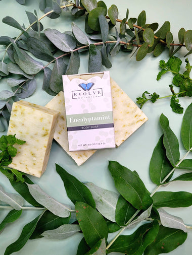 Standard Bar Soap - Eucalyptamint by Evolve Botanica