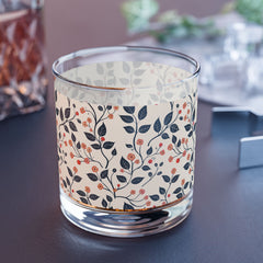 Cherry Blossom Rocks Glass, 10oz by Printify