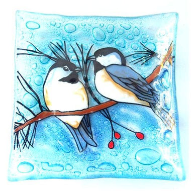 Chickadee Small Decorative Dish
