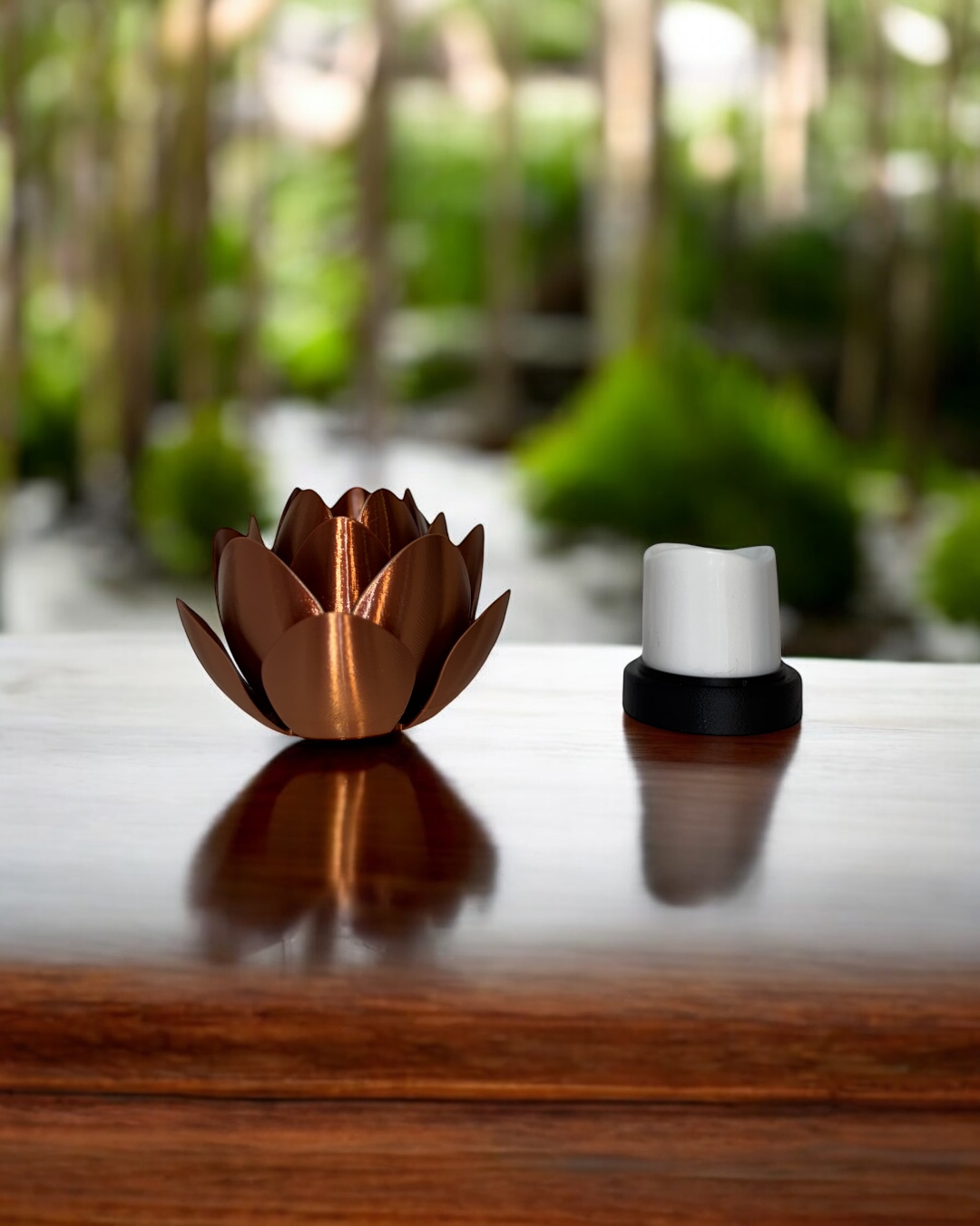 Lotus & Leaf Luminaries