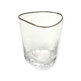 Triangular Double Old Fashioned Glass