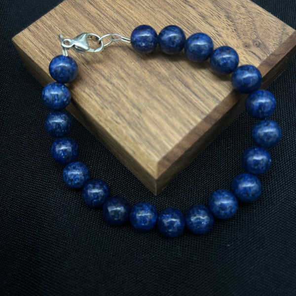 Lapis Gemstone Bracelet by Nance Trueworthy