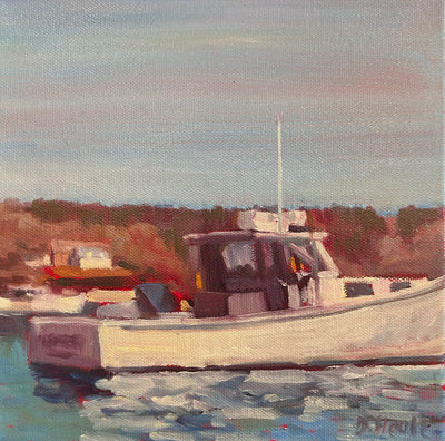 White Boat Friendship by Douglas Houle