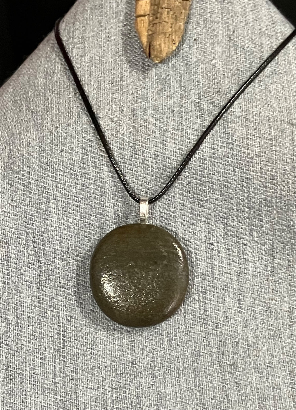 stone necklace by Tonya Arnold