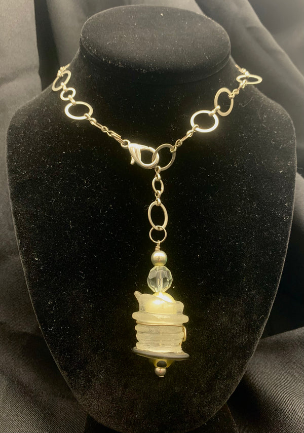 Bottleneck Pendant by Jacqueline Ganim-DeFalco