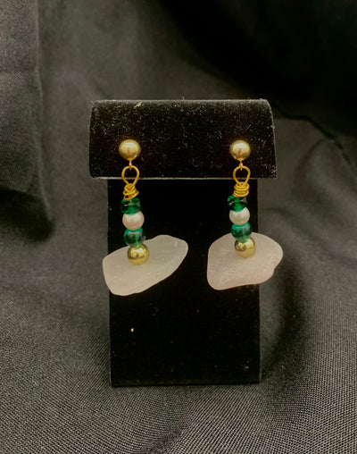Sea Drop Earring by Jacqueline Ganim-DeFalco