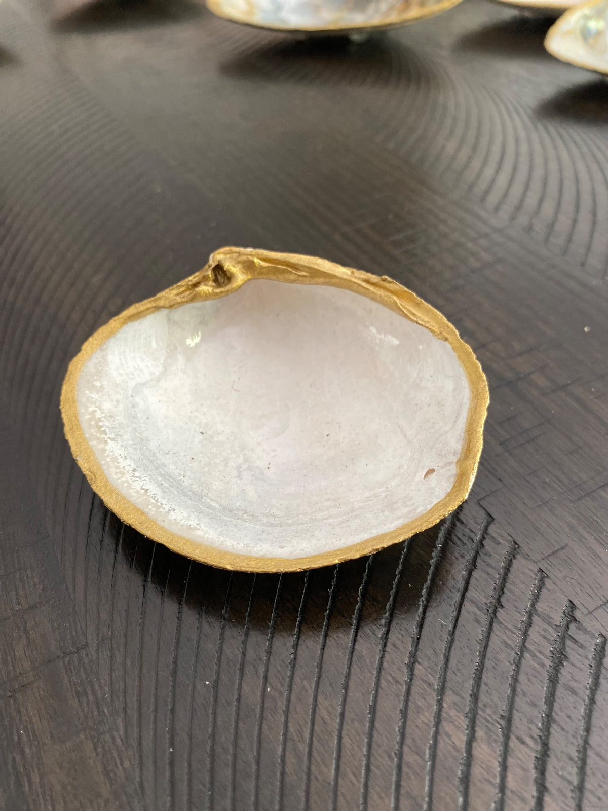 Clamshell Jewelry/ Ring Dish-Small 3 AC by Debbie Arnold