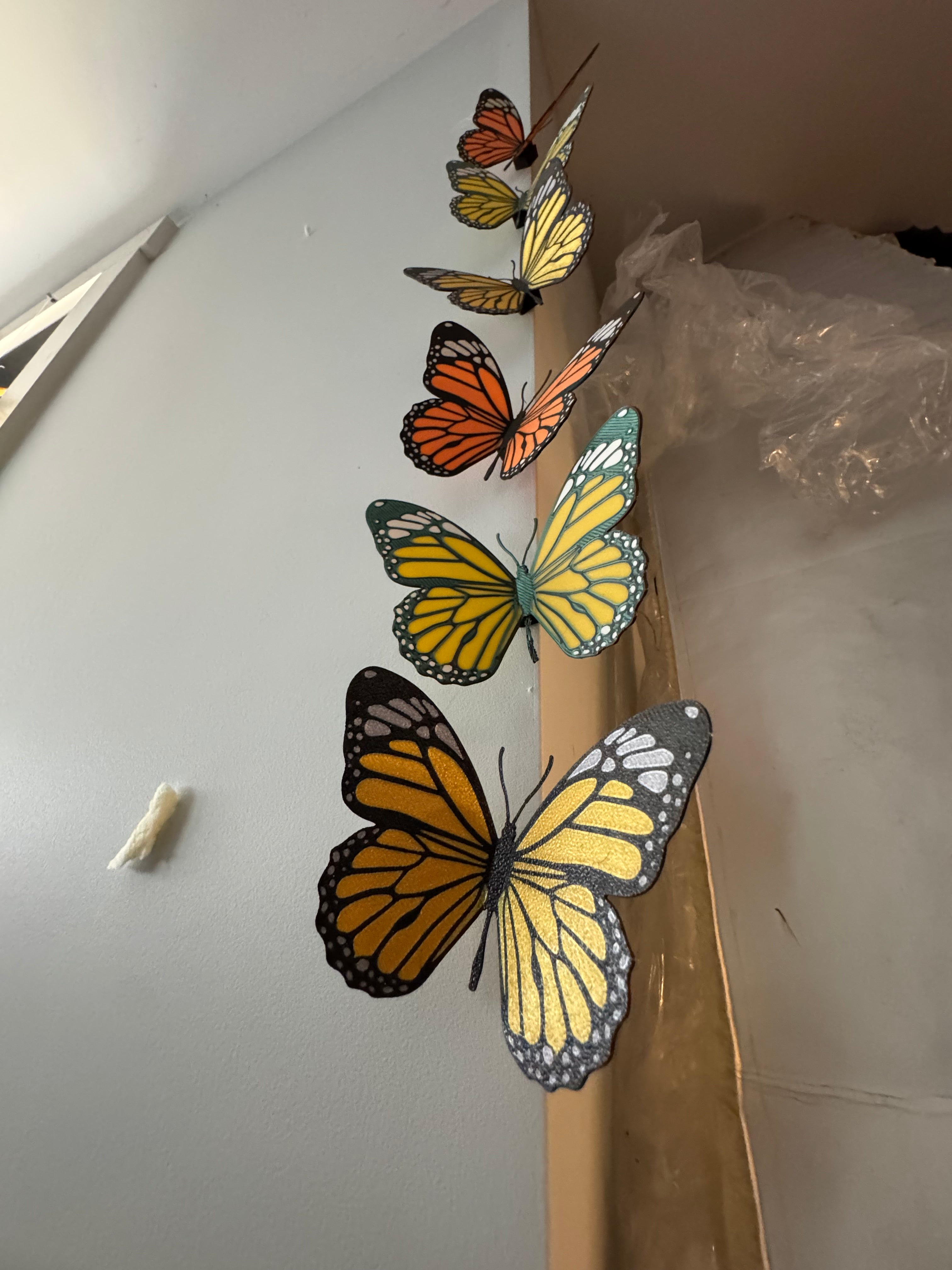 Butterfly Magnet 3″ × 3″