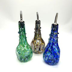 Square Glass Oil Bottle