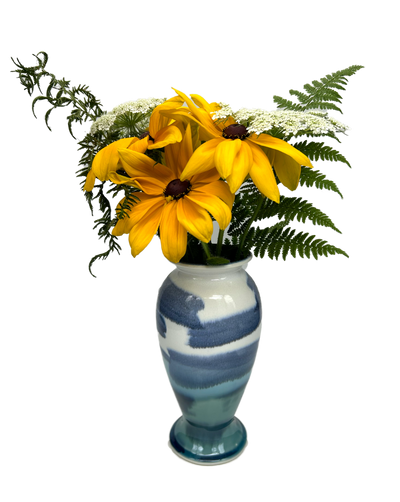 Lady Vase, medium by Edgecomb Potters
