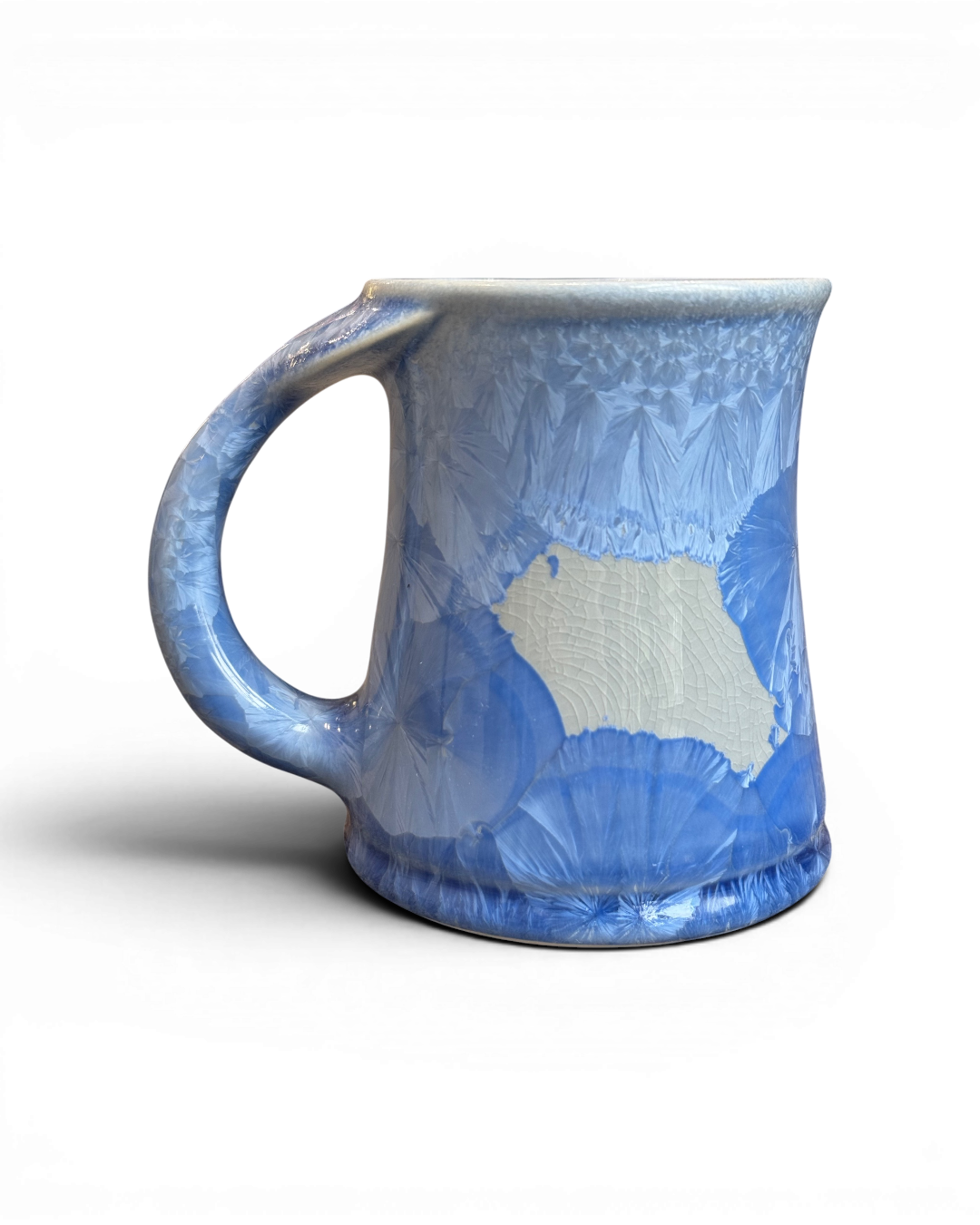 Whale Tail Mug, 18oz in Bahama Blue