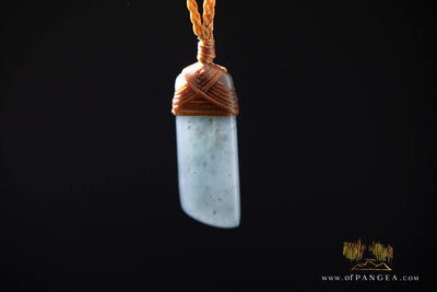 Toki Guatemalan Jadeite Copper Bind Necklace