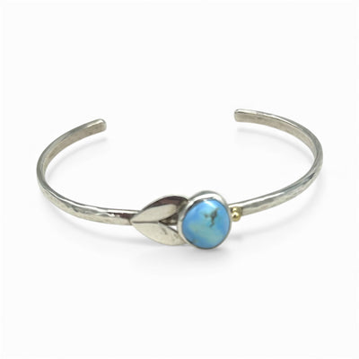 Hammered Oval Wire Cuff by Stephanie Robinson