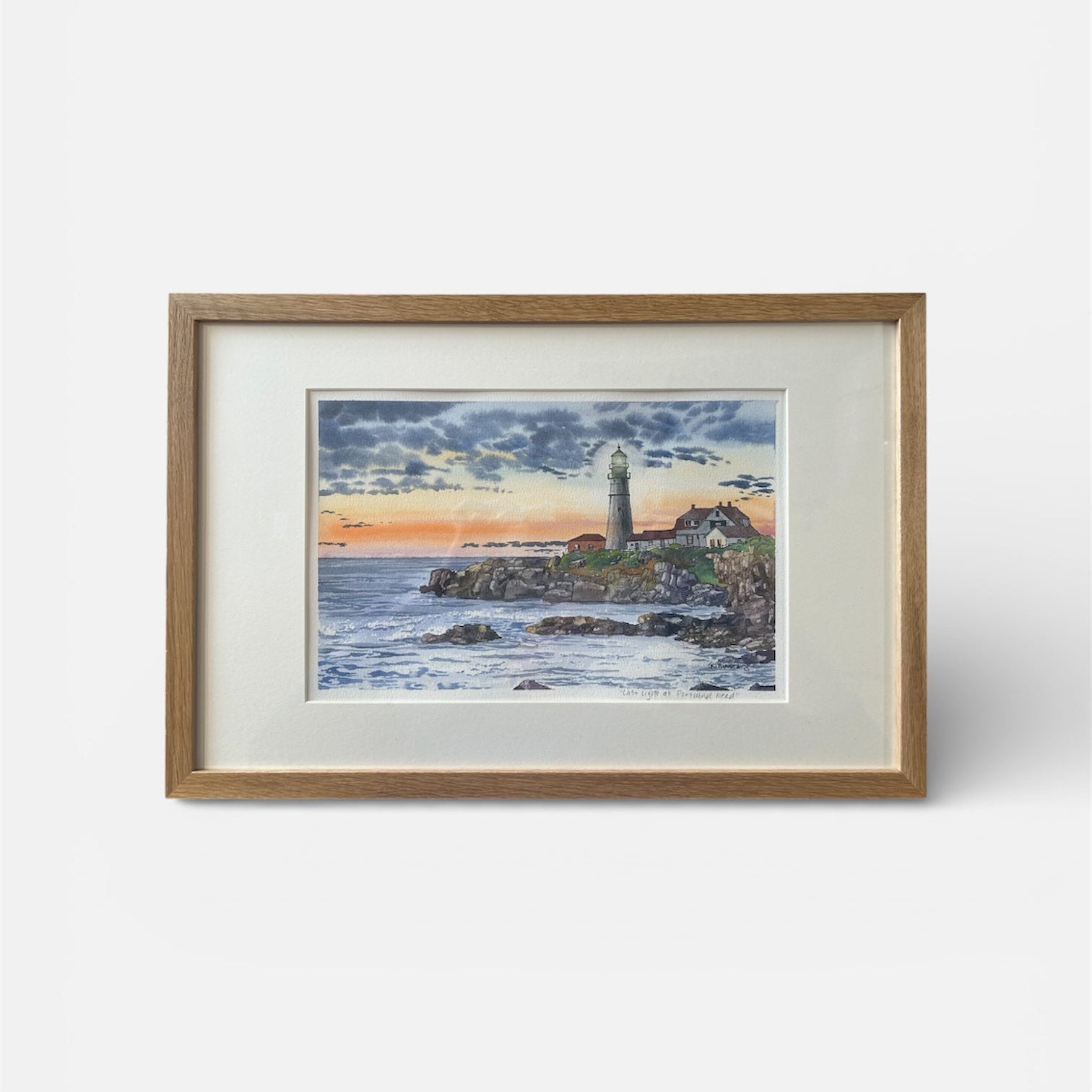 Last Light at Portland Head