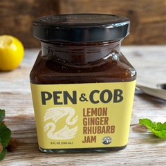 Lemon Ginger Rhubarb Jam
