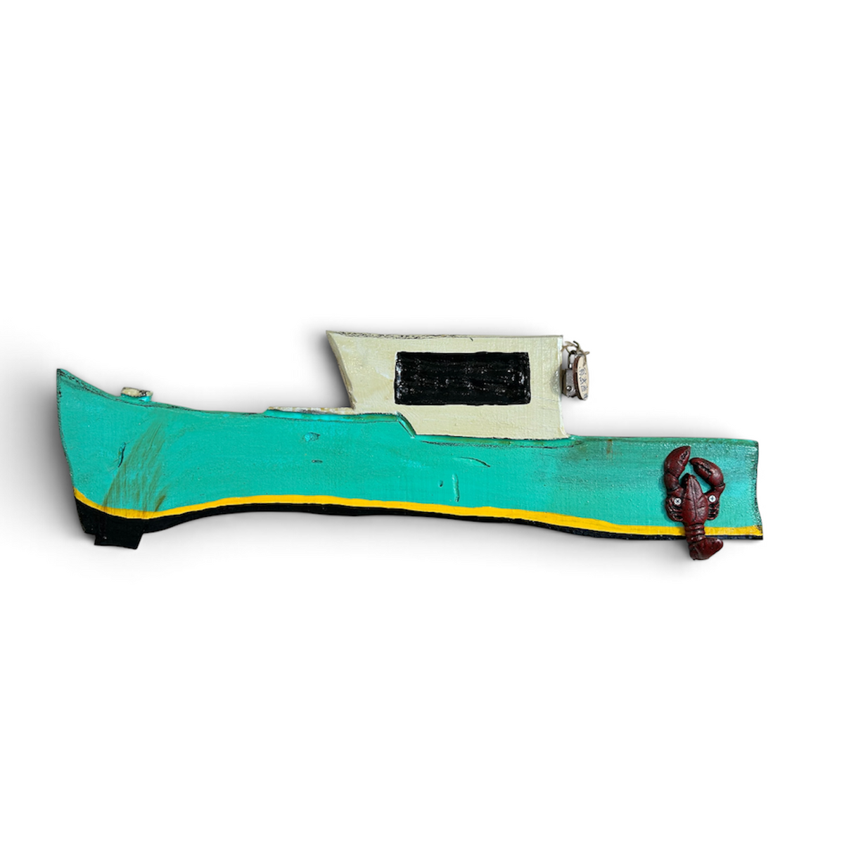 Medium Lobster Boat by Jeannie Laub