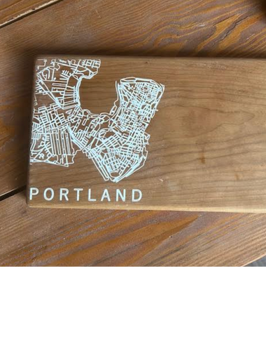 Portland Engraving Serving Board