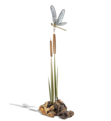 Dragonfly and Cattails