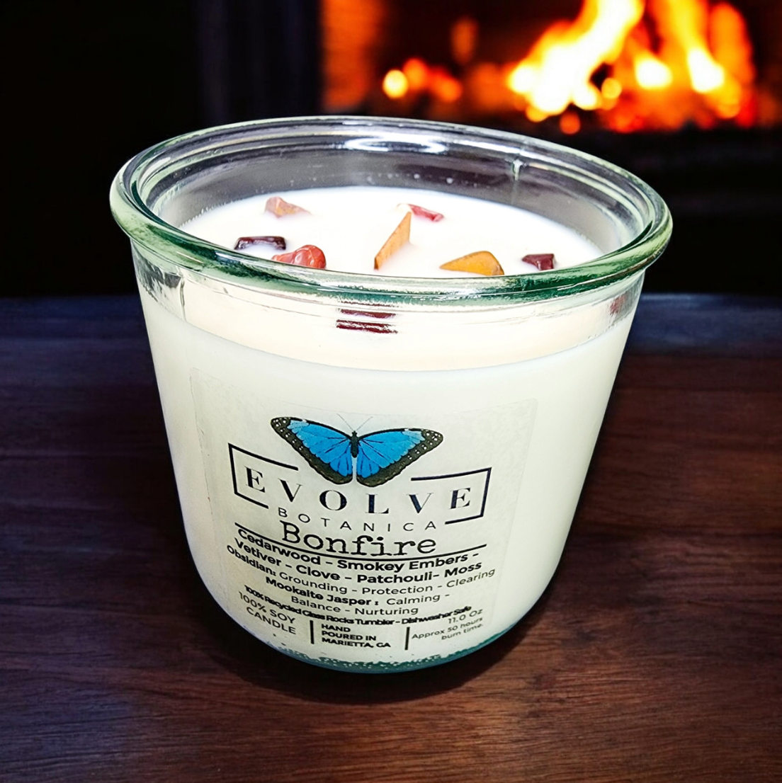 Rocks Candle