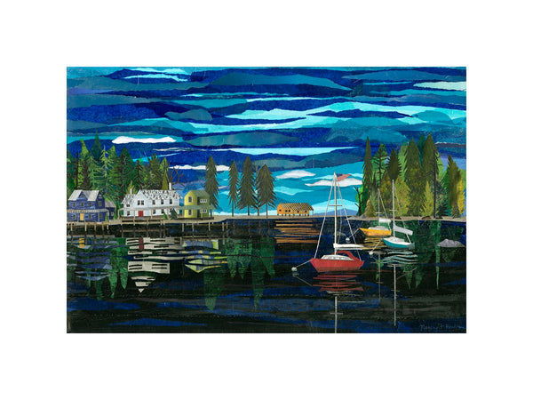 The Red Boat-Print