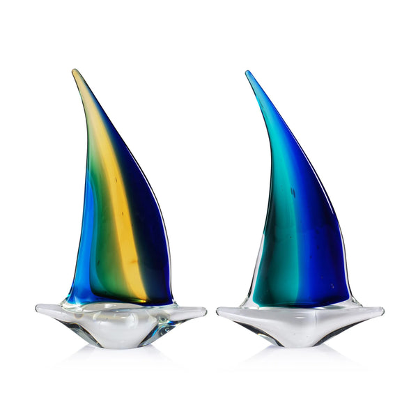 Marisol Large Glass Boat