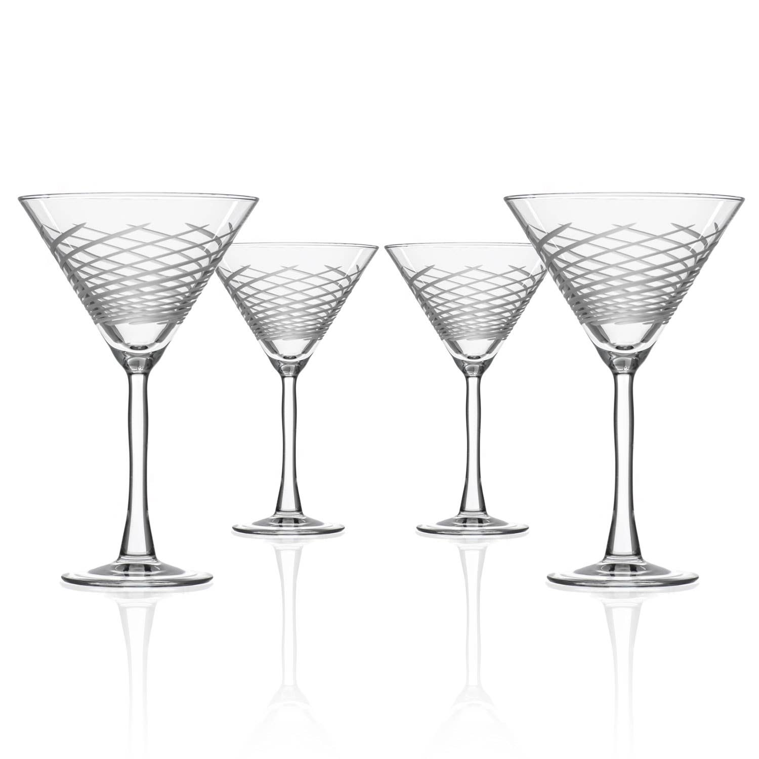 Cyclone Martini Cocktail Glass