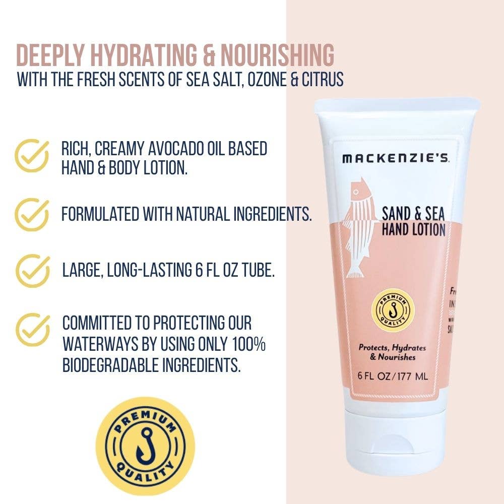 Sand & Sea Hand Lotion- 6 fl oz