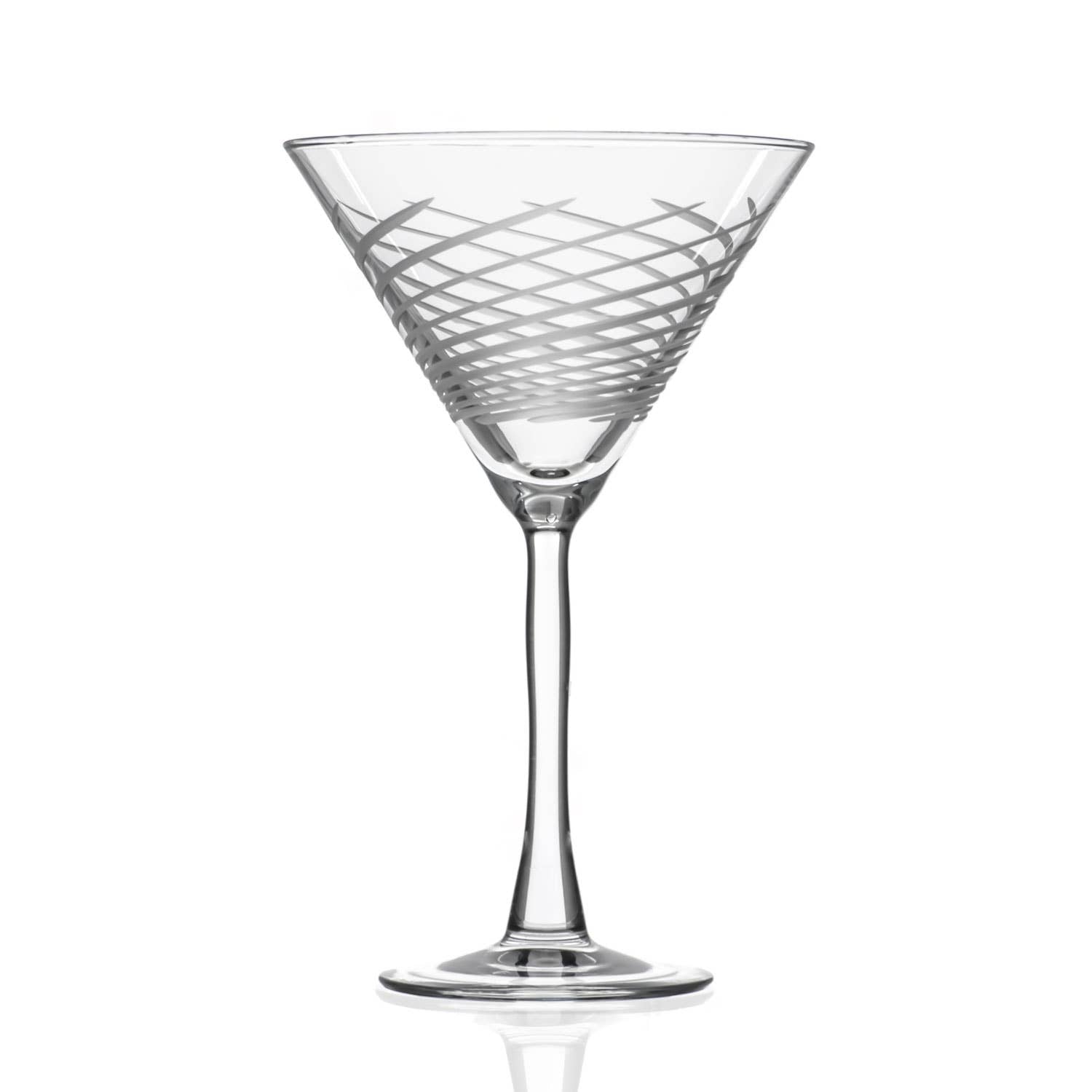 Cyclone Martini Cocktail Glass