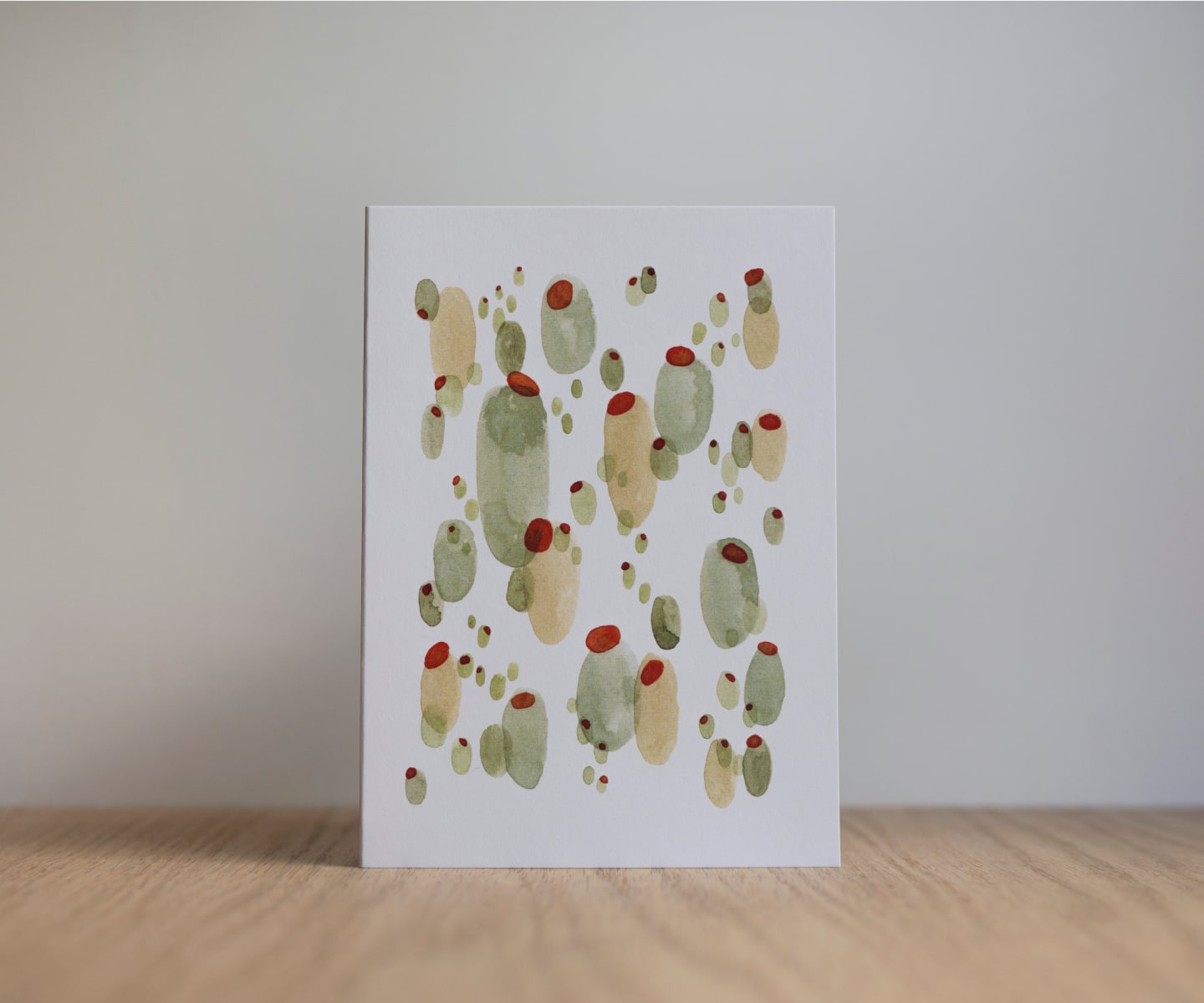 Castelvetrano Olives - greeting card Edgecomb Potters