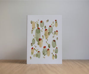 Castelvetrano Olives - greeting card Edgecomb Potters