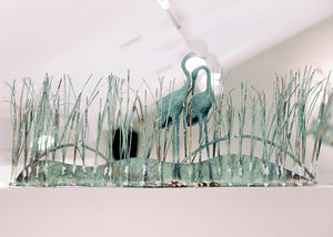 Crane Wall Sculpture - Edgecomb Potters