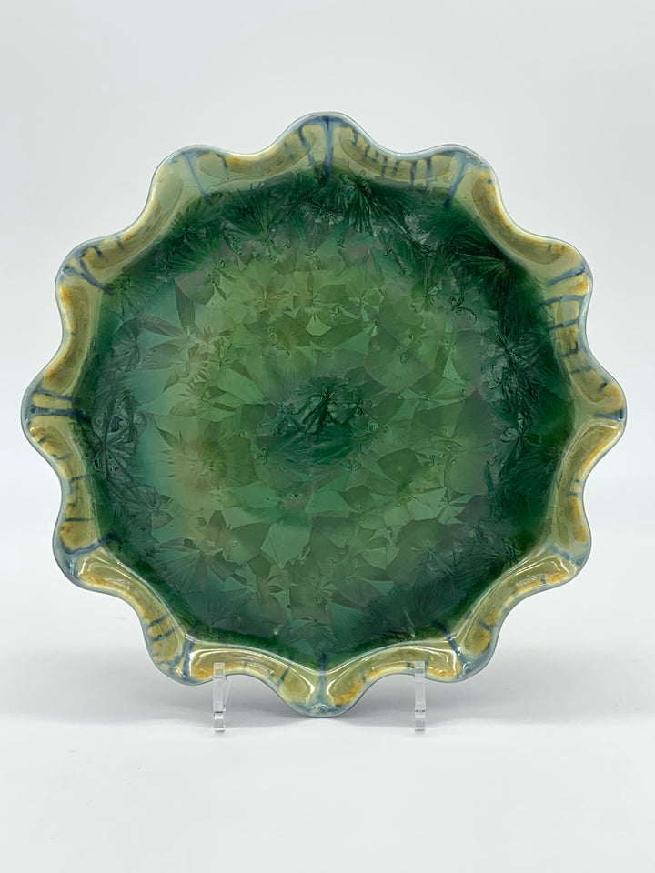Cake Plate - Pottery Edgecomb Potters